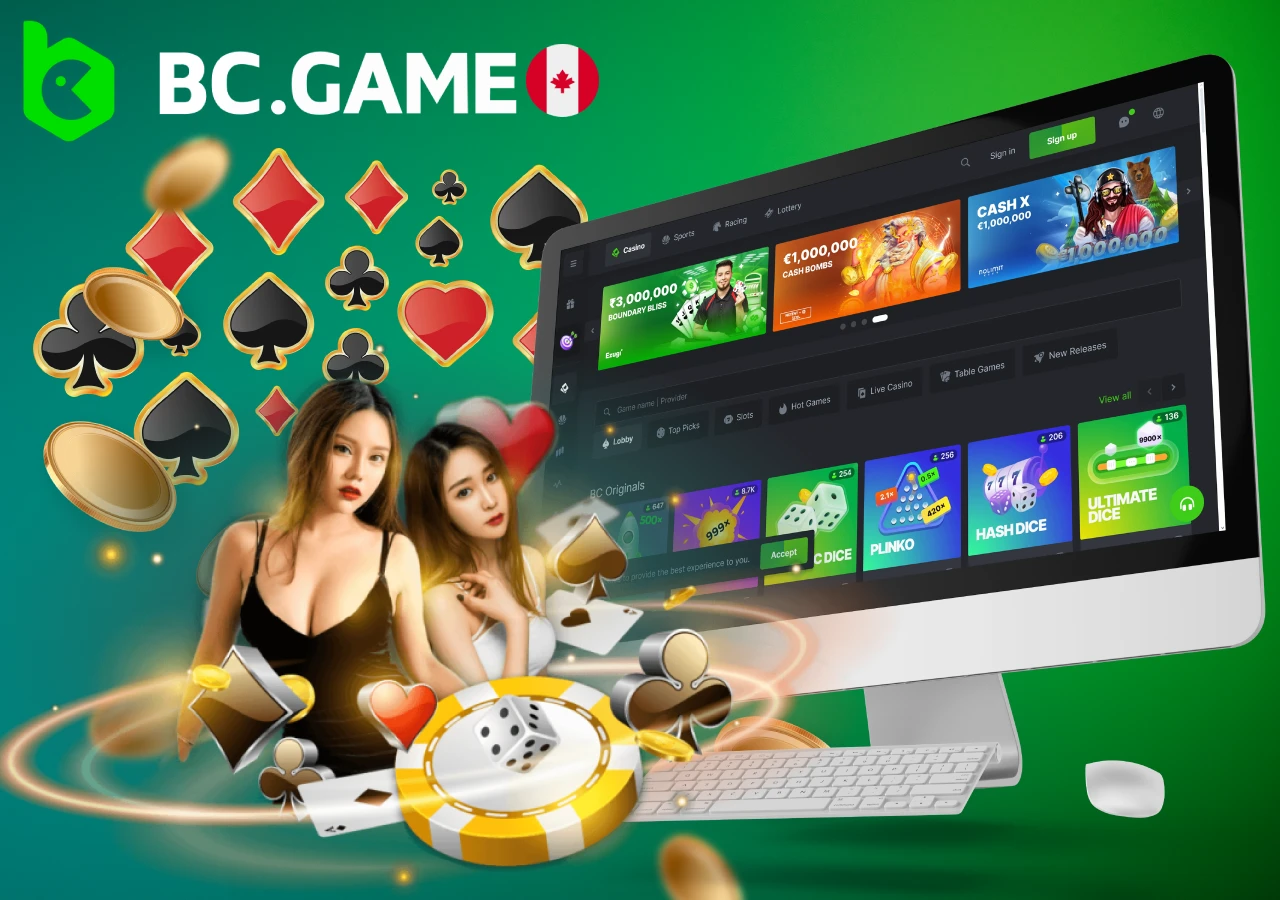 A universe of excitement and entertainment, as well as pleasant bonuses at the BC Game casino